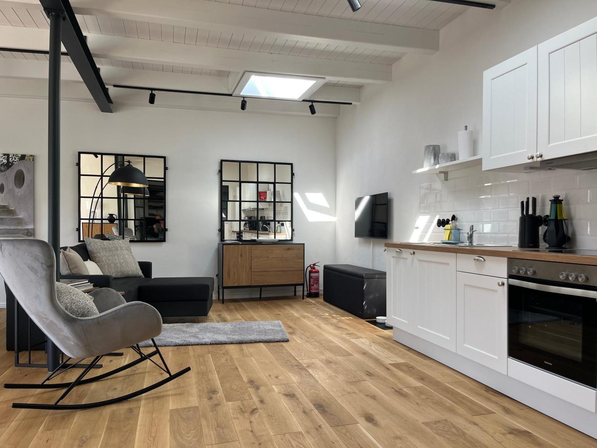 Loftwohnung 2 Simmerdeis An Der Gracht Friedrichstadt Εξωτερικό φωτογραφία