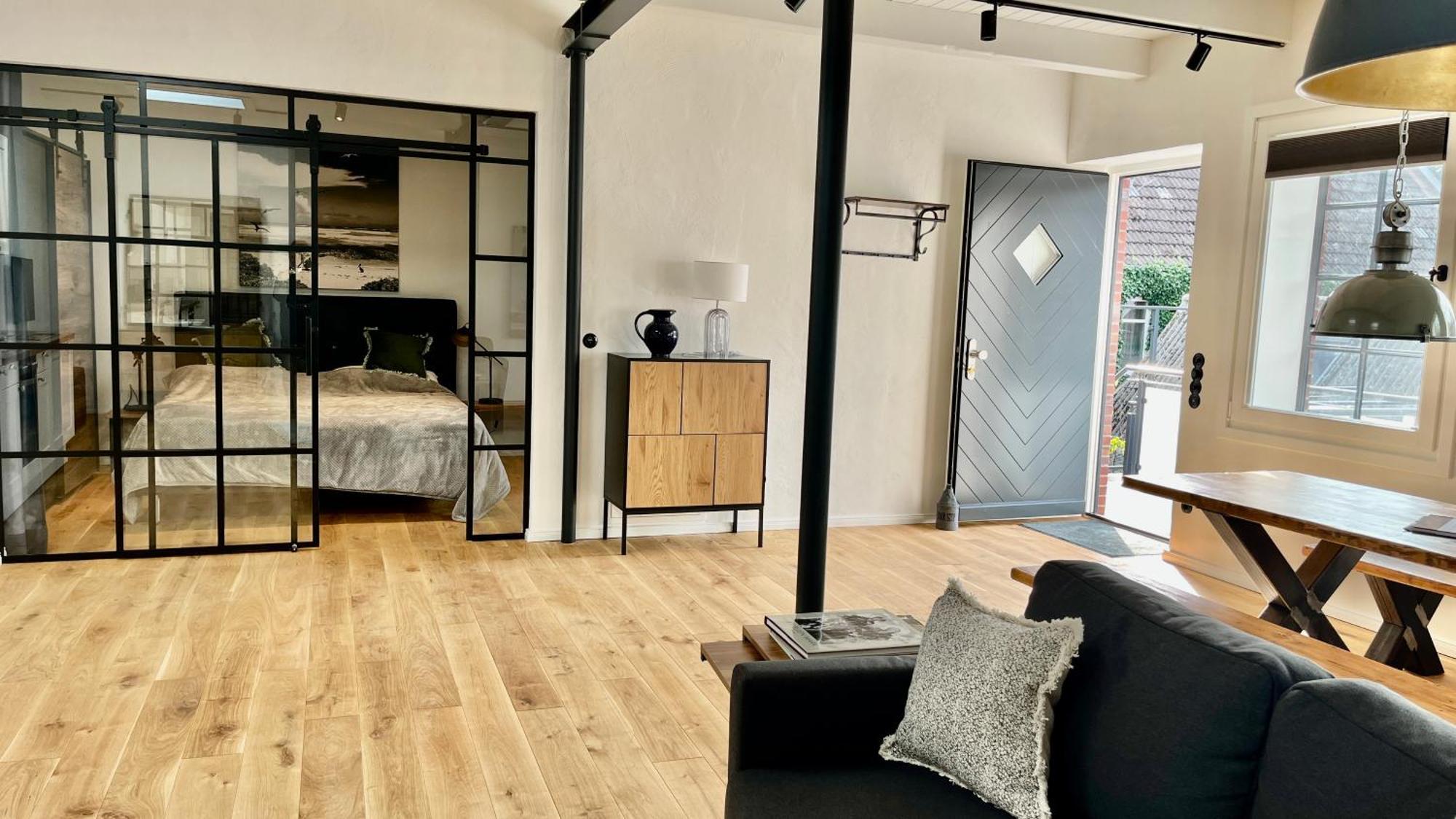 Loftwohnung 2 Simmerdeis An Der Gracht Friedrichstadt Εξωτερικό φωτογραφία