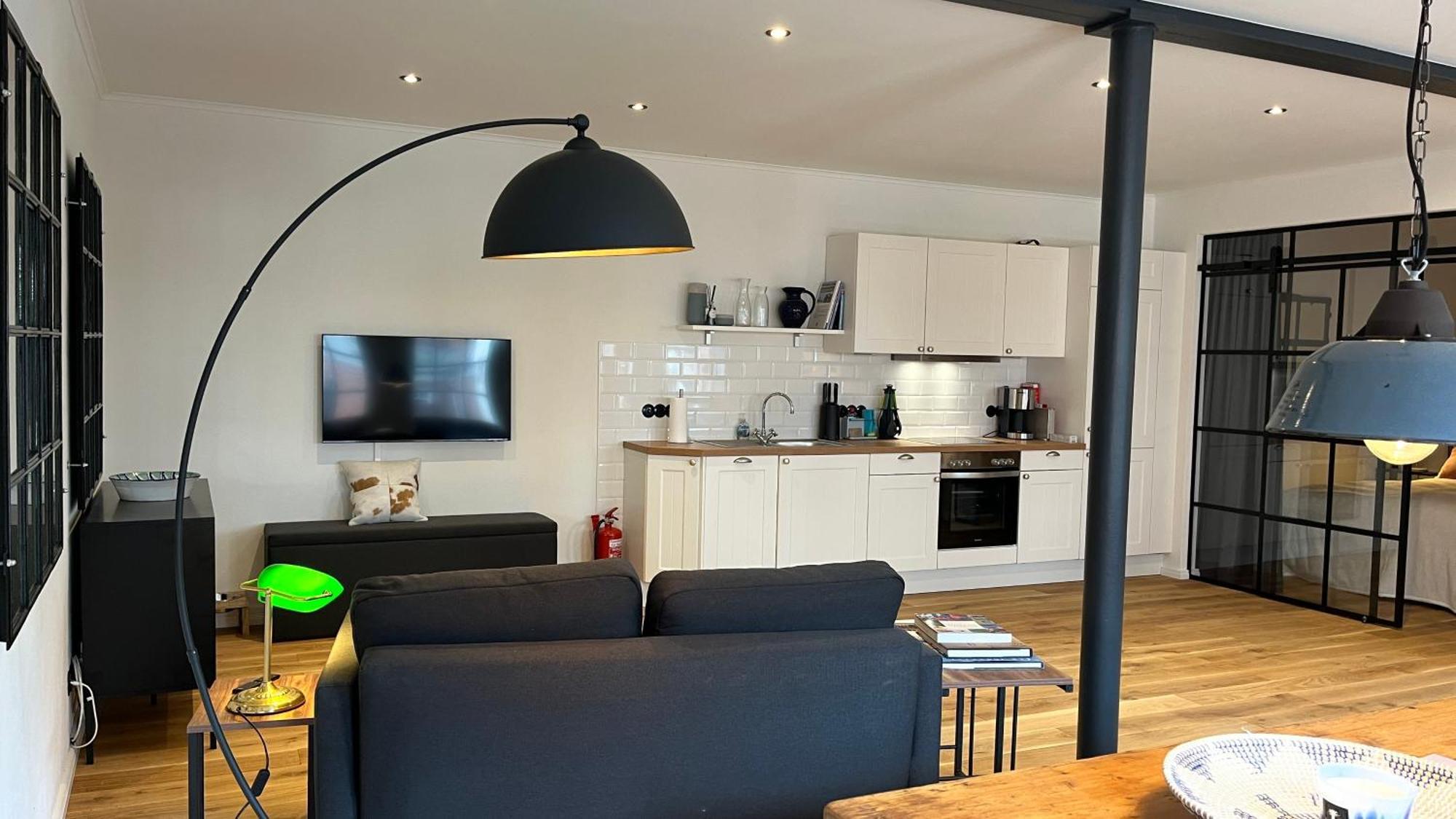 Loftwohnung 2 Simmerdeis An Der Gracht Friedrichstadt Εξωτερικό φωτογραφία