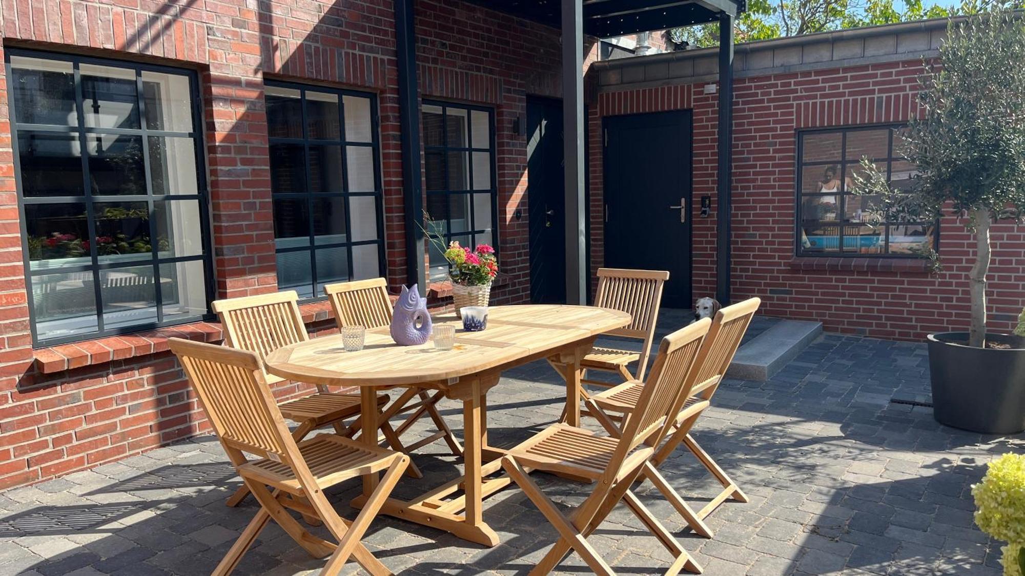 Loftwohnung 2 Simmerdeis An Der Gracht Friedrichstadt Εξωτερικό φωτογραφία