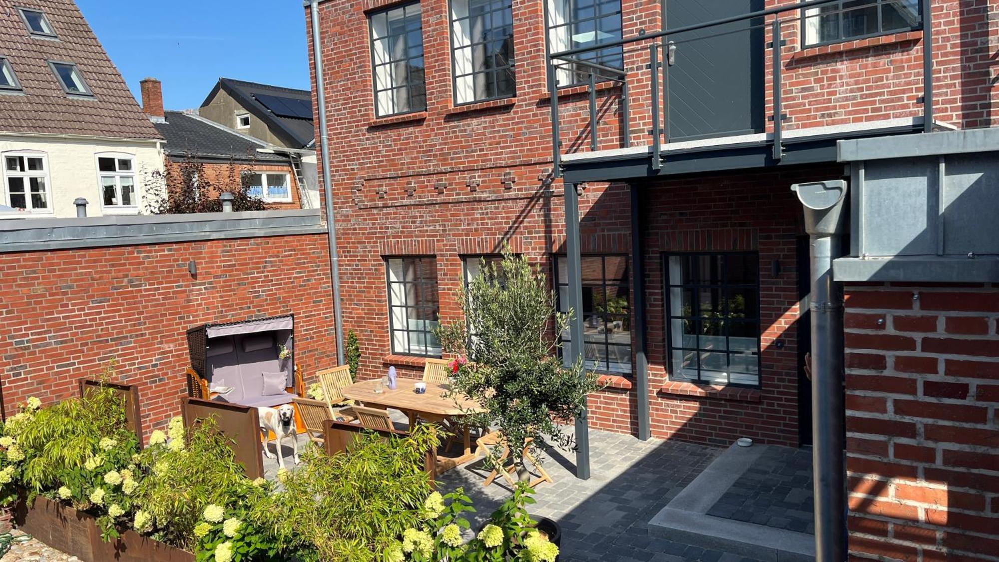 Loftwohnung 2 Simmerdeis An Der Gracht Friedrichstadt Εξωτερικό φωτογραφία